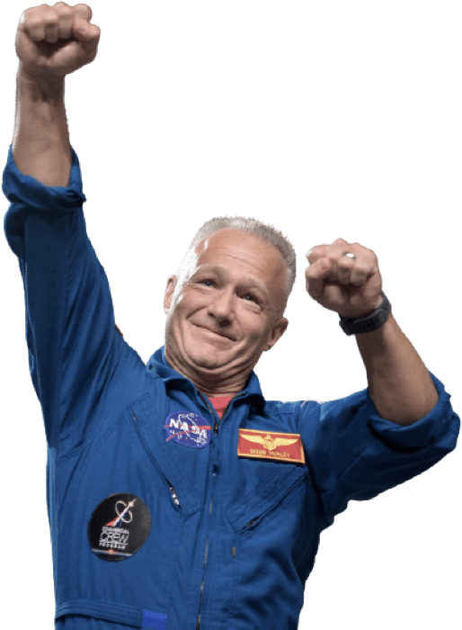 Douglas Hurley, crew member, role: Commander
